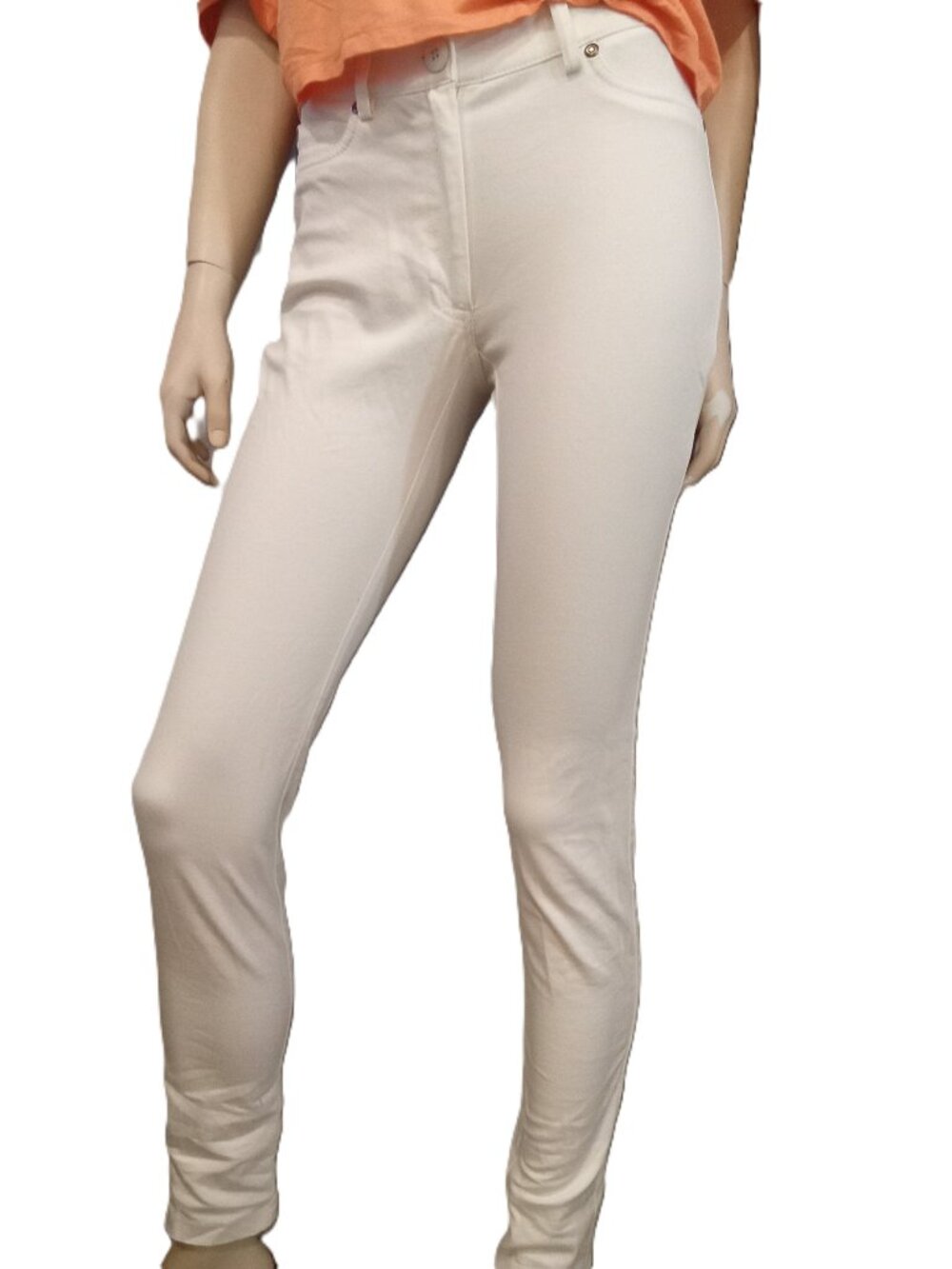 Franco Mirabelli white cotton pants